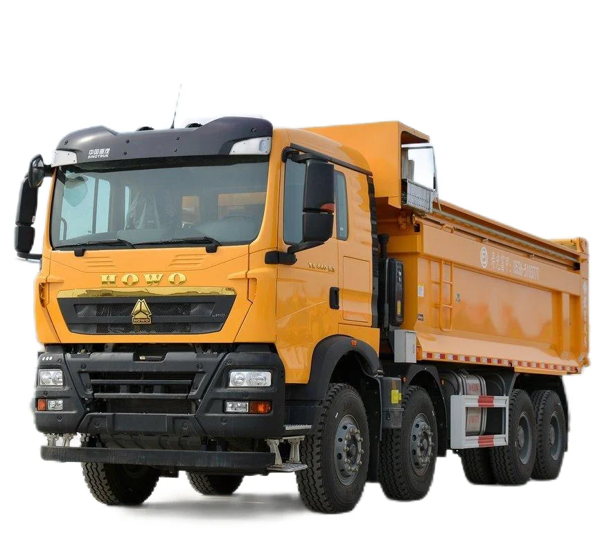 Sinotruk Howo 8*4 440 л.с. 12 тяжелых шин хорошее состояние достаточно Подержанный самосвал