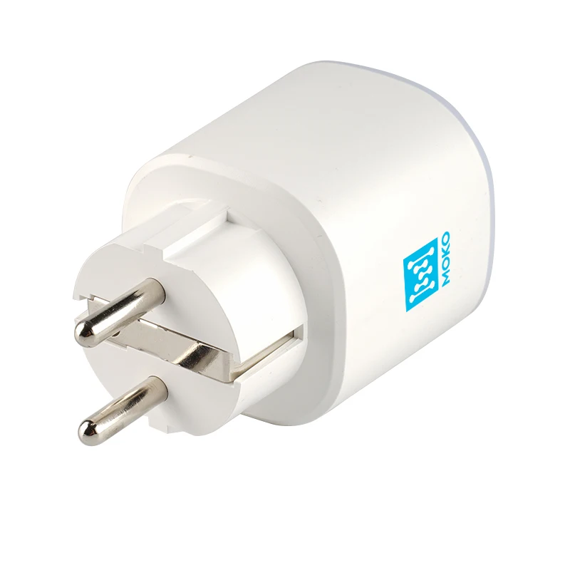european  EU FR plug esp32 wireless smart plug socket, got the CE cert from TUV