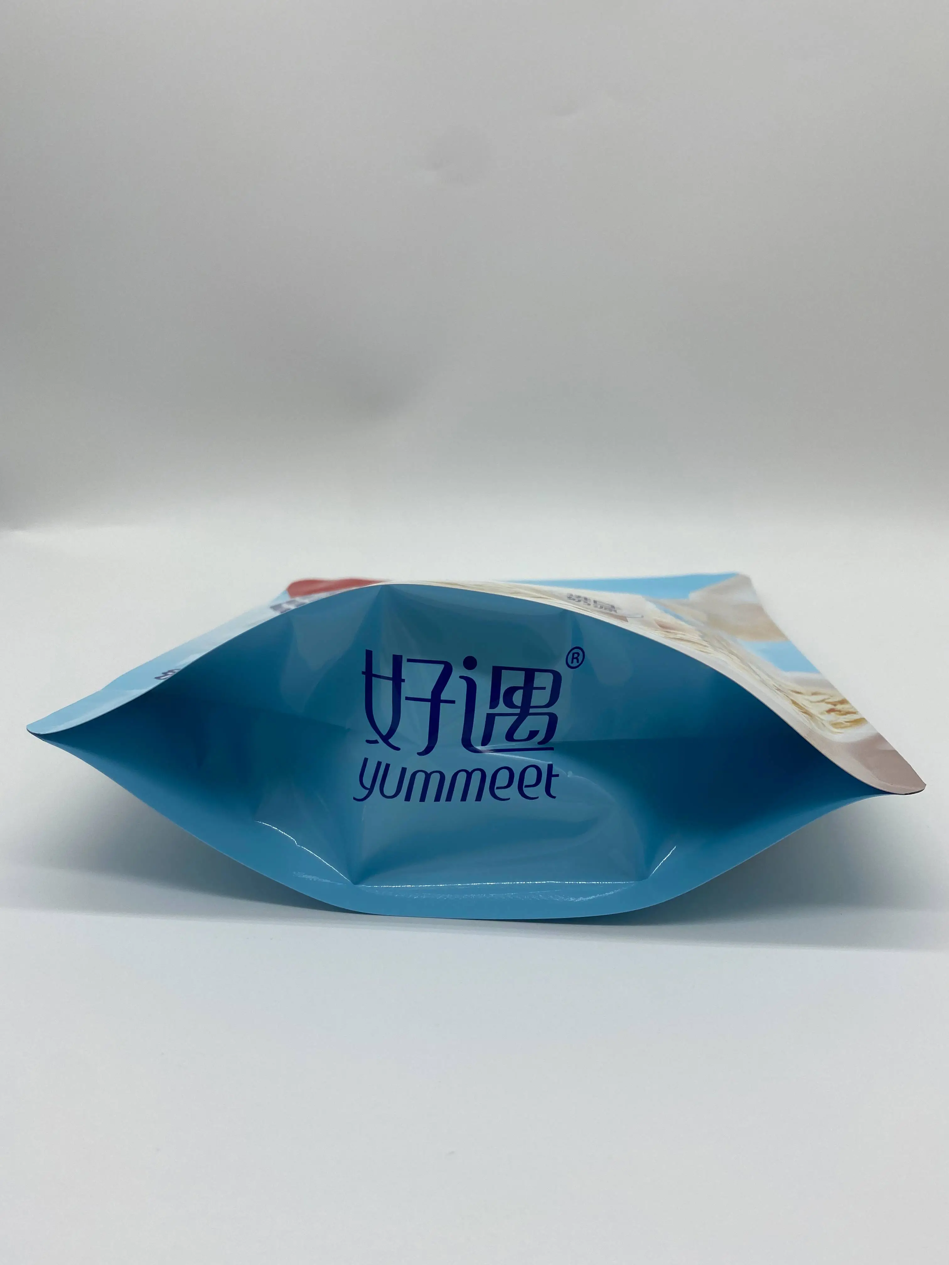 Customized Accept Stand Up Pouch Zipper Bag Food Bag Roll Film Oatmeal Powder Packaging Stand Up Zipper Pouch Bags