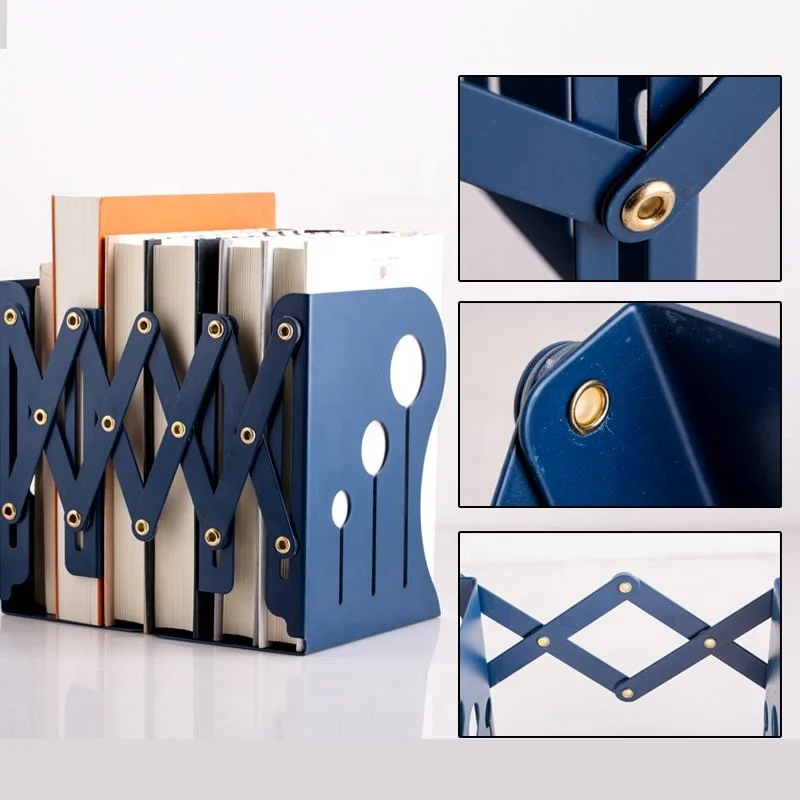 Stretchable book color multi-student bookshelf factory direct sales