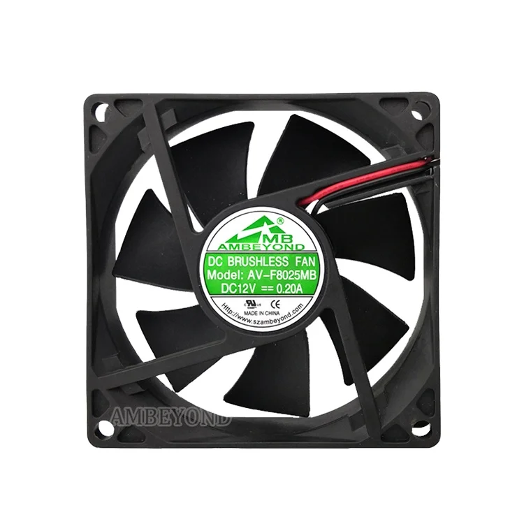 Fire Resistance 5v 3pin IP54 Waterproof Dc 24v 8025 UL 3000 Rpm Cpu Brushless Fan 80mm For Micro-wave Oven