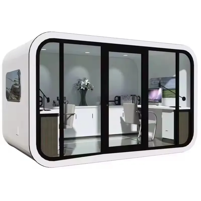 Prefabricated Metal Mobile House Apple Cabins Or Expandable Container House Mobile Luxury Living Capsule House