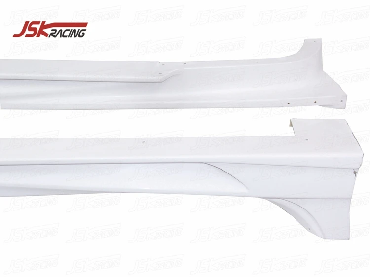 2014 VRS VER ULTIMATE STYLE HALF CARBON FIBER SIDE SKIRTS FOR 2008-2015 MITSUBISHI LANCER EVOLUTION EVO X