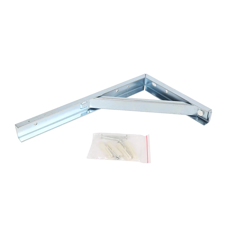 
Stock Supply Multifunction Furniture Hanging Shelf Brackets Triangle Shape Galvanized Brackets 