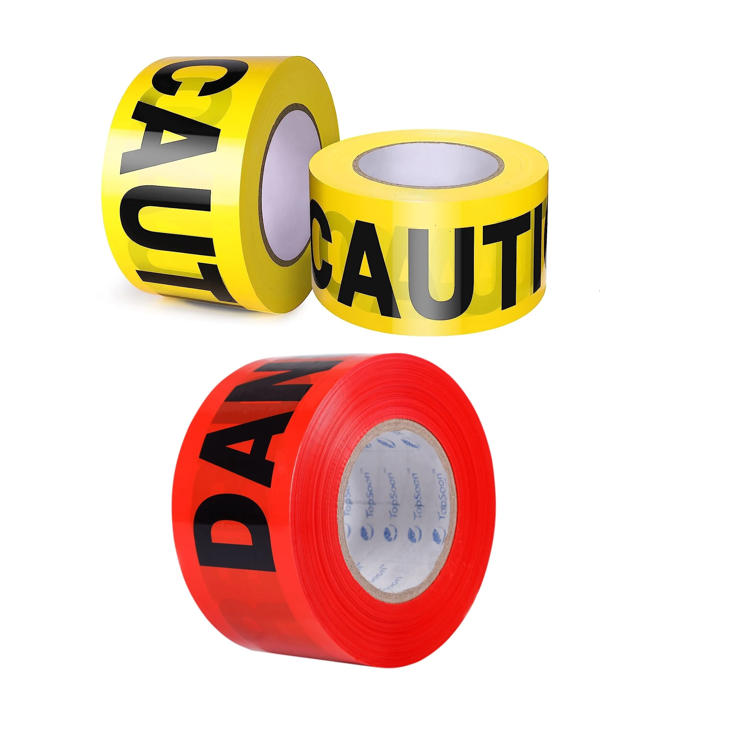factory wholesale safety sticker underground luminous electrical cable reflective safety warning tape