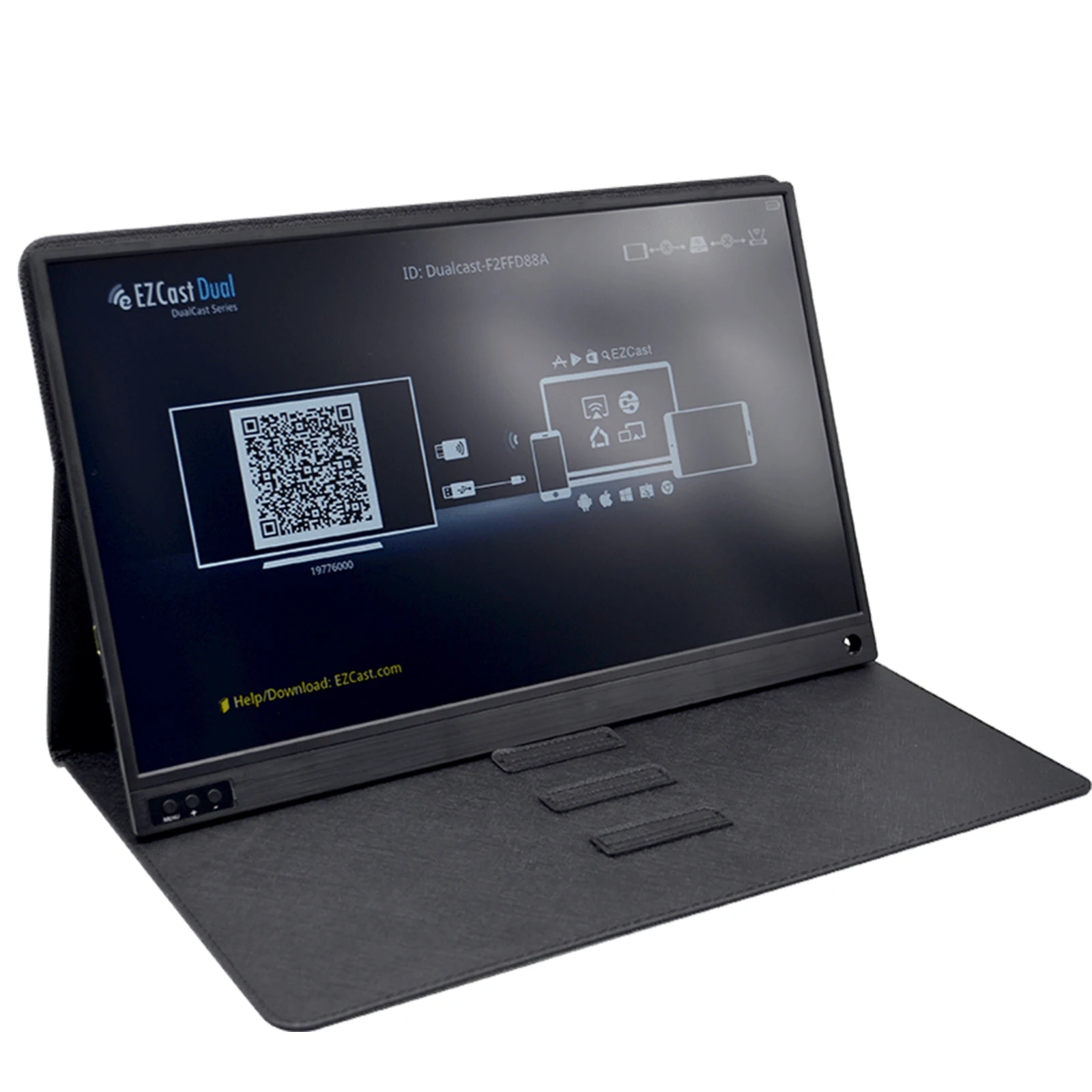 Portable LCD Monitor IPS Panel 4K 1080P Compatible with Nintendo Switch