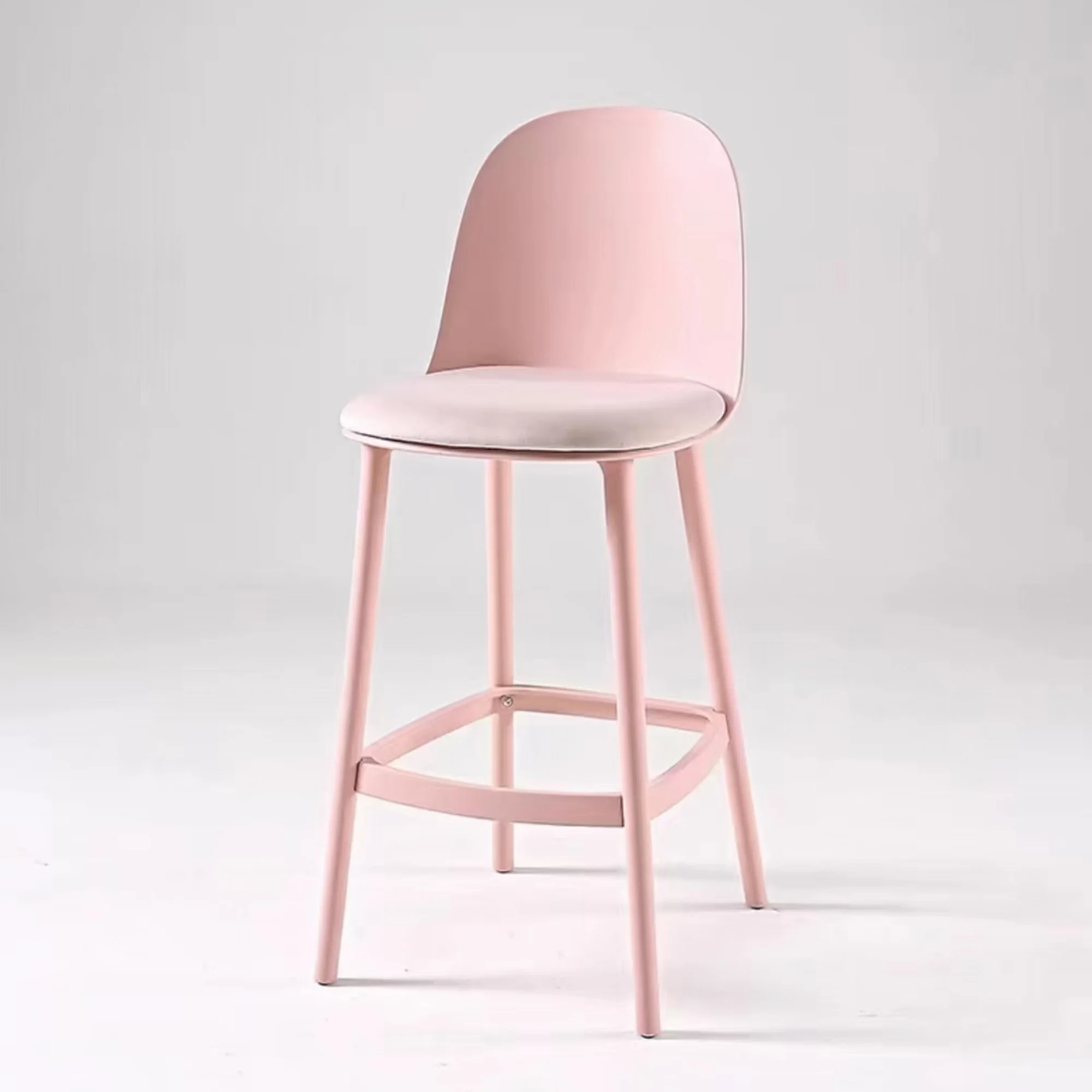 Restaurant Bar Stool Bistro Chair Sillons bar Chair Stool Base Metal Modern Chair