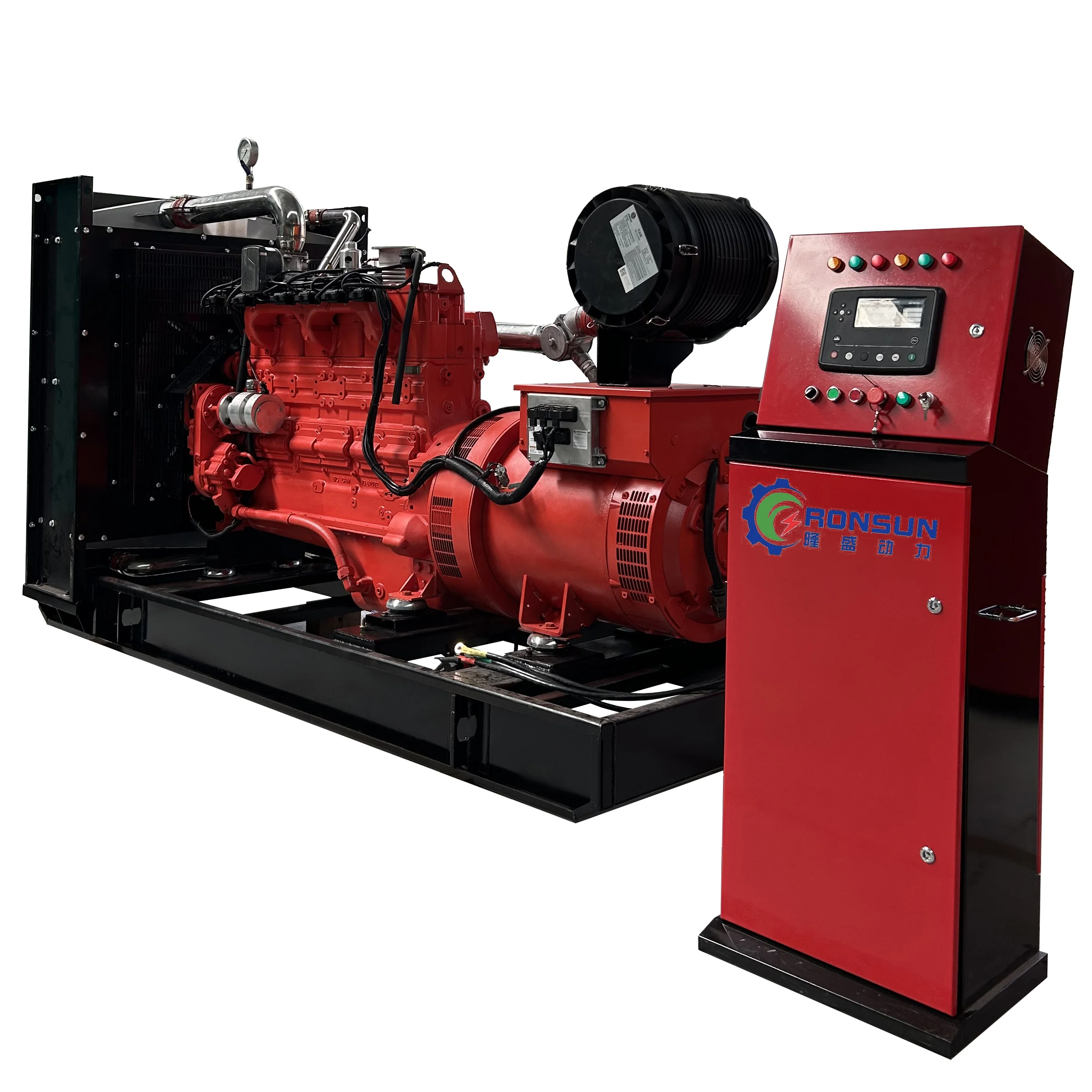Factory price high power 200kw natural gas generator turbine generator 250kVA with cummins engine