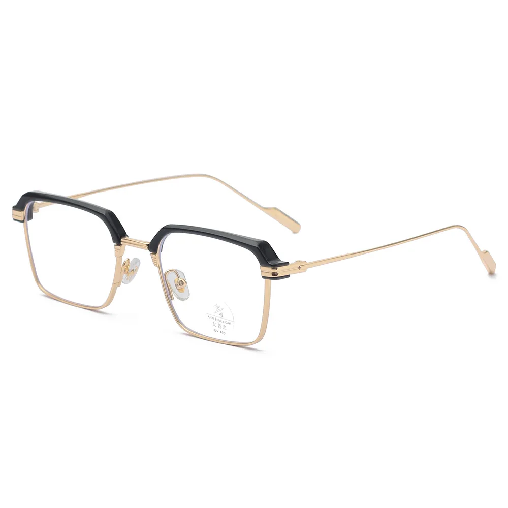 2022 lunettes anti lumiere bleu tr90 metal designer optical frames eyeglasses