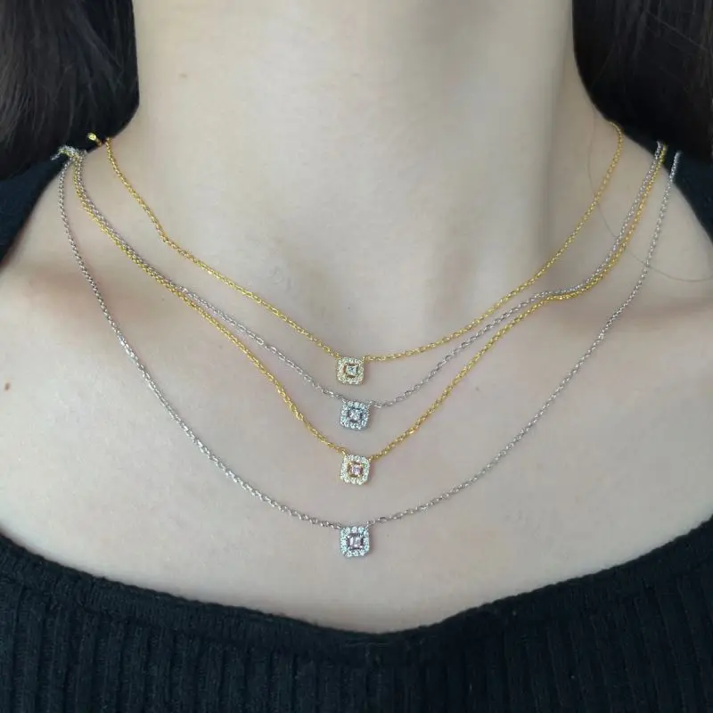 AZL projection necklace photo custom 100 languages i love you projection necklace