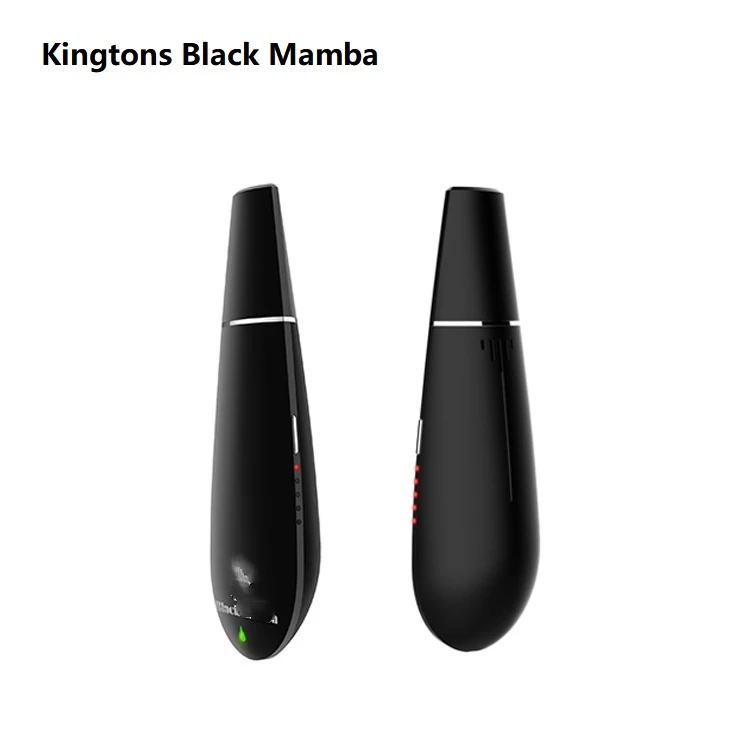 Набор черной мамбы, испаритель для сухих трав, ручка со встроенной батареей 1600 мАч, набор сухих трав для электронных сигарет, 100% оригинал