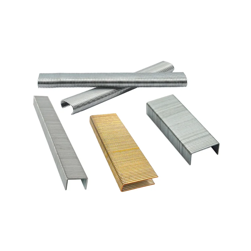 Industrial hardware 22Ga series, 71 21 230Gauge 8010 stainless steel carbon steel zinc plated code nails U-shaped Nails/