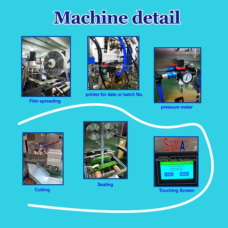 Back Stick Seal Filling High Viscosity Sauce Paste Gel Liquid Sachet Sealing Packing Machine
