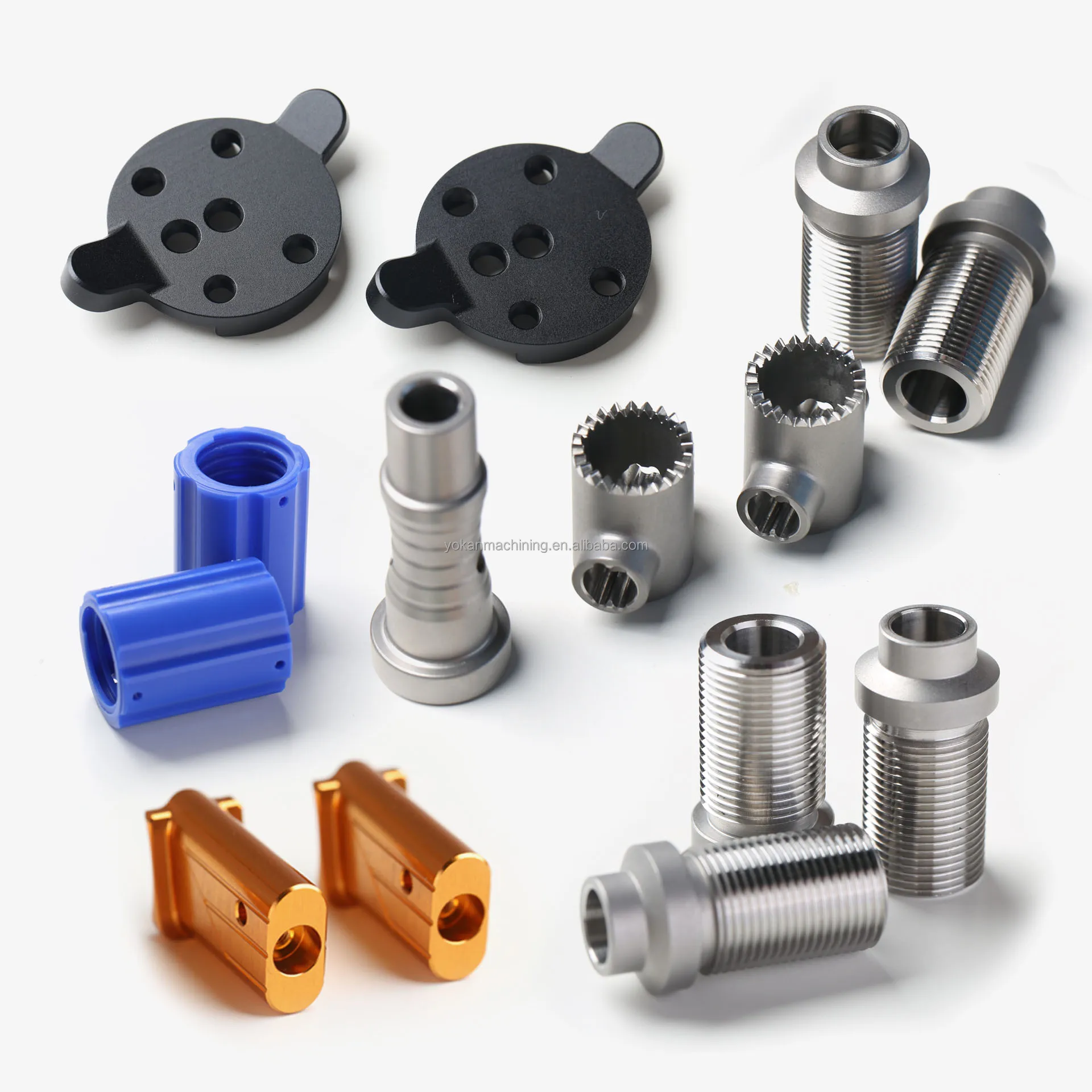 High Precision 5 Axis CNC Milling PEEK Delrin POM Polycarbonate Plastic machining Mechanical CNC Component Parts