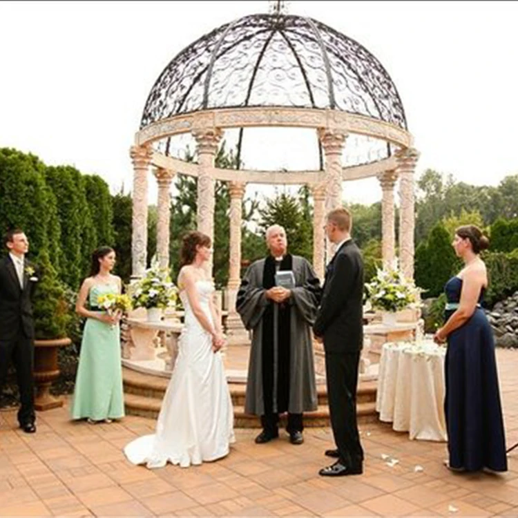 Высококачественная мраморная резная беседка для сада и свадьбы в продаже