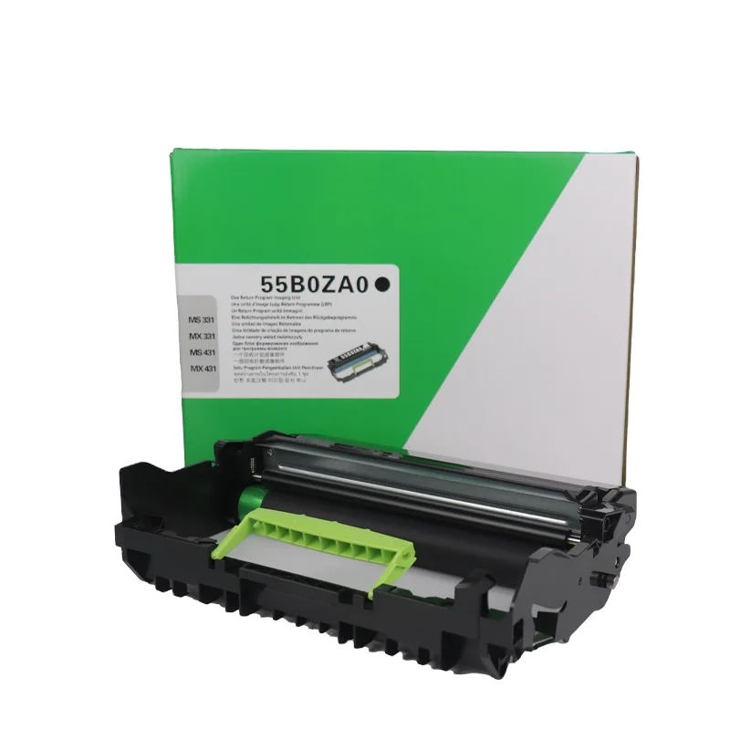 Производство MS431, оптовая продажа, барабанный блок 55B3000, совместимый с Lexmark MS431 MS331 MX431 MX431 MX432 MX331 принтер 55B0ZA0
