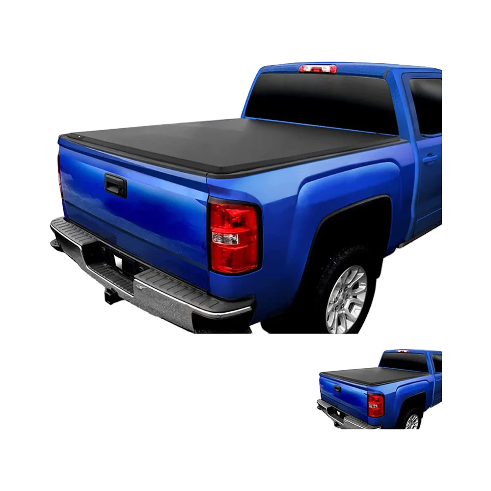 Xiangrui Soft Roll Truck Bed Cover Truck Cover Tailboard 6FT for 04-14 Colorado/Canyon Truck Accessories STCG041460