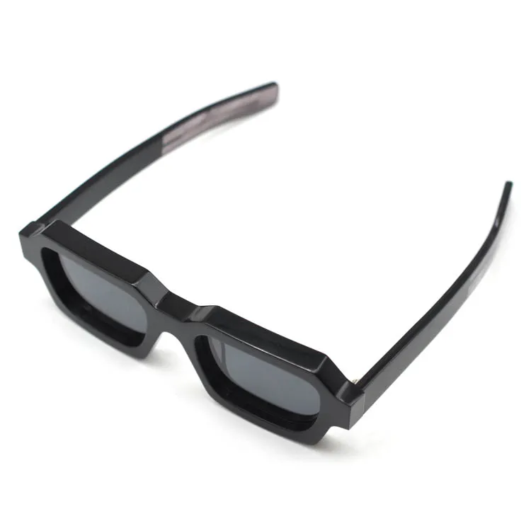 Sifier Wholesale Fashion Uv400 Custom Logo Square Black Shades Luxury Sun Glasses Rectangle Sunglasses Men Women