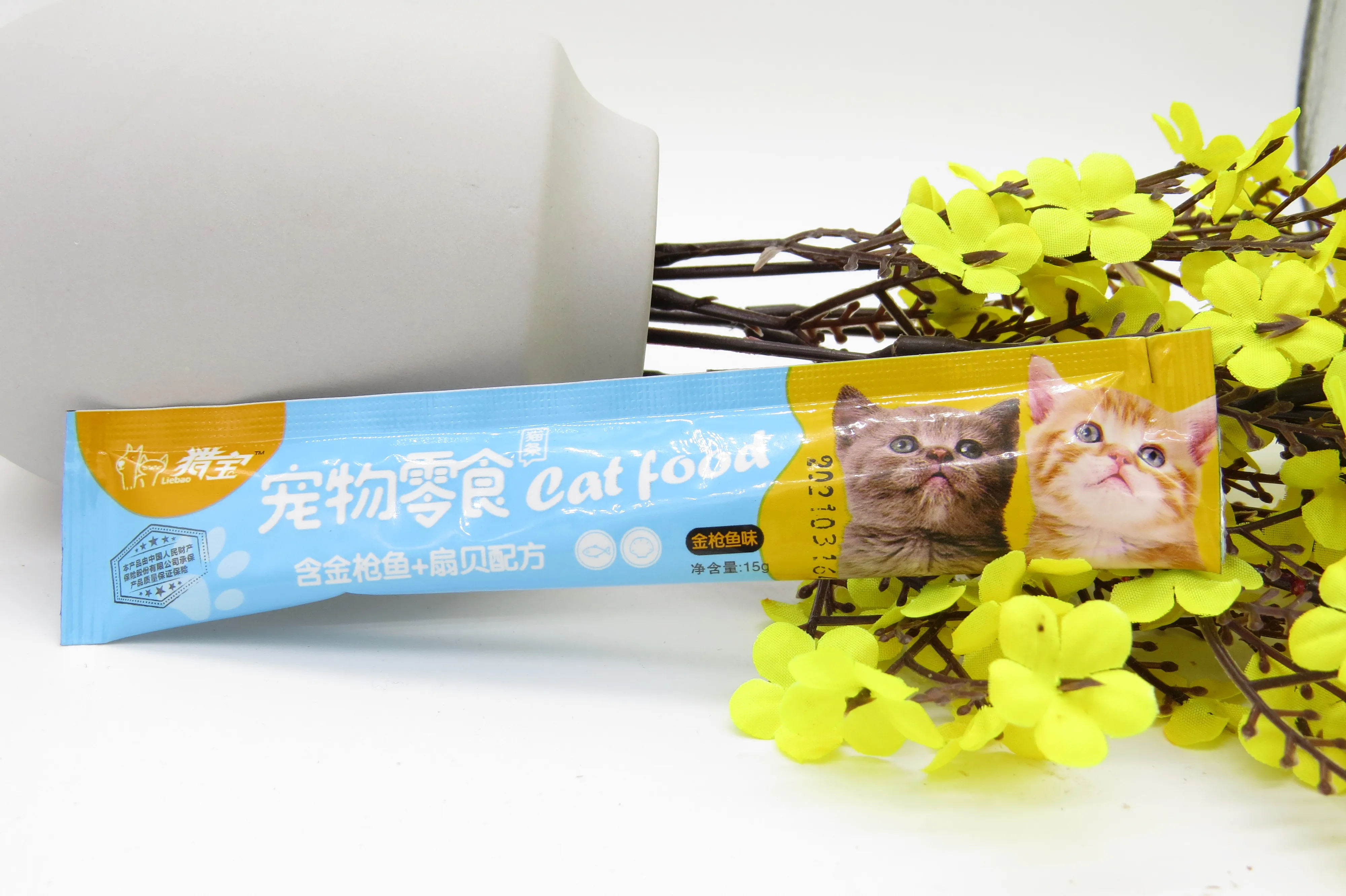 Professional Factory Price Hot Selling fish Meat snack cat food