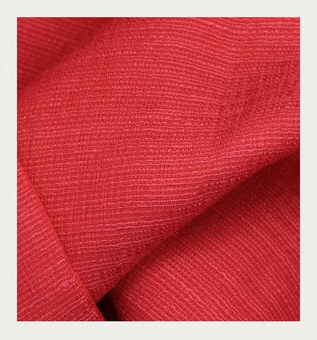 
Viscose/Linen Dobby Interwowen Fabric for Dress Skirts Shirts & Blouses fabric V51% L49% 