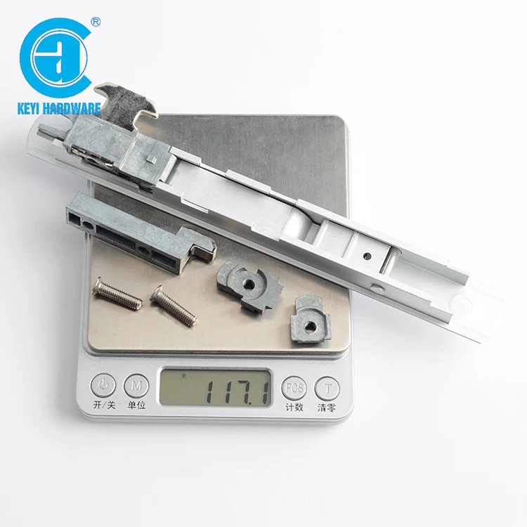 Powder Coating Sliding Window Hook flush  Lock Aluminum Door sliding Window Hardware Accessories Sliding Window Latch Locker