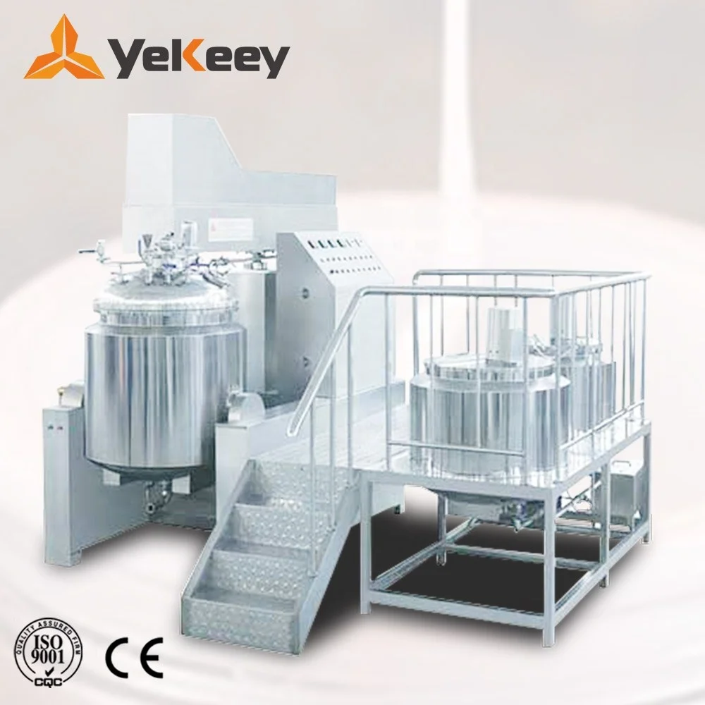 ZJR-650 Stainless Steel  Vacuum Emulsifying Machine Homogenizing Mixer Cosmetic Making Machine