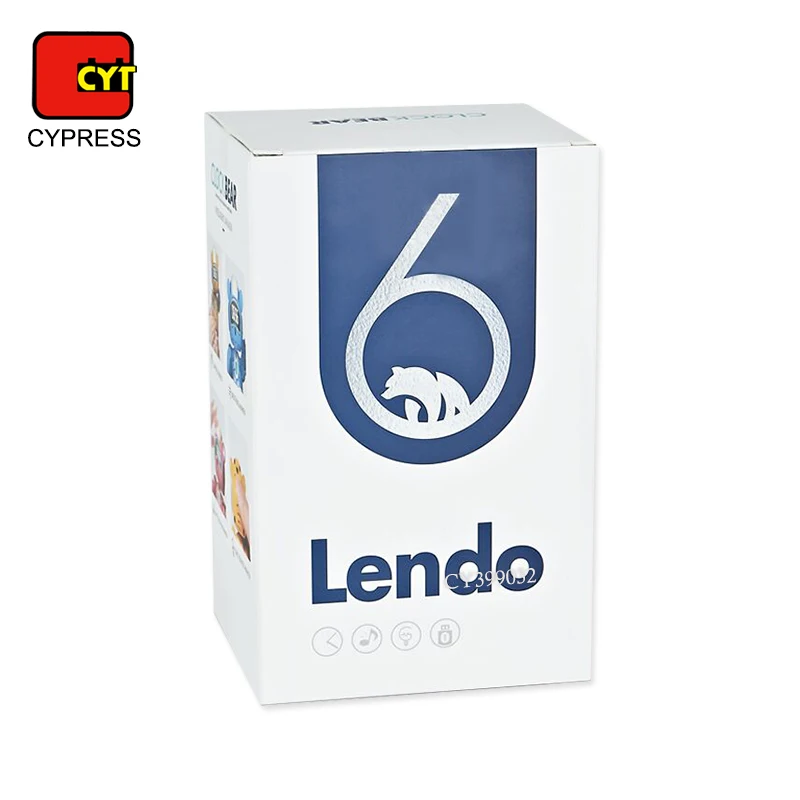 Wholesale Movable Joints Metal Robot Bear Digital Alarm Clock Children Teaching Clocks Toys For Kids