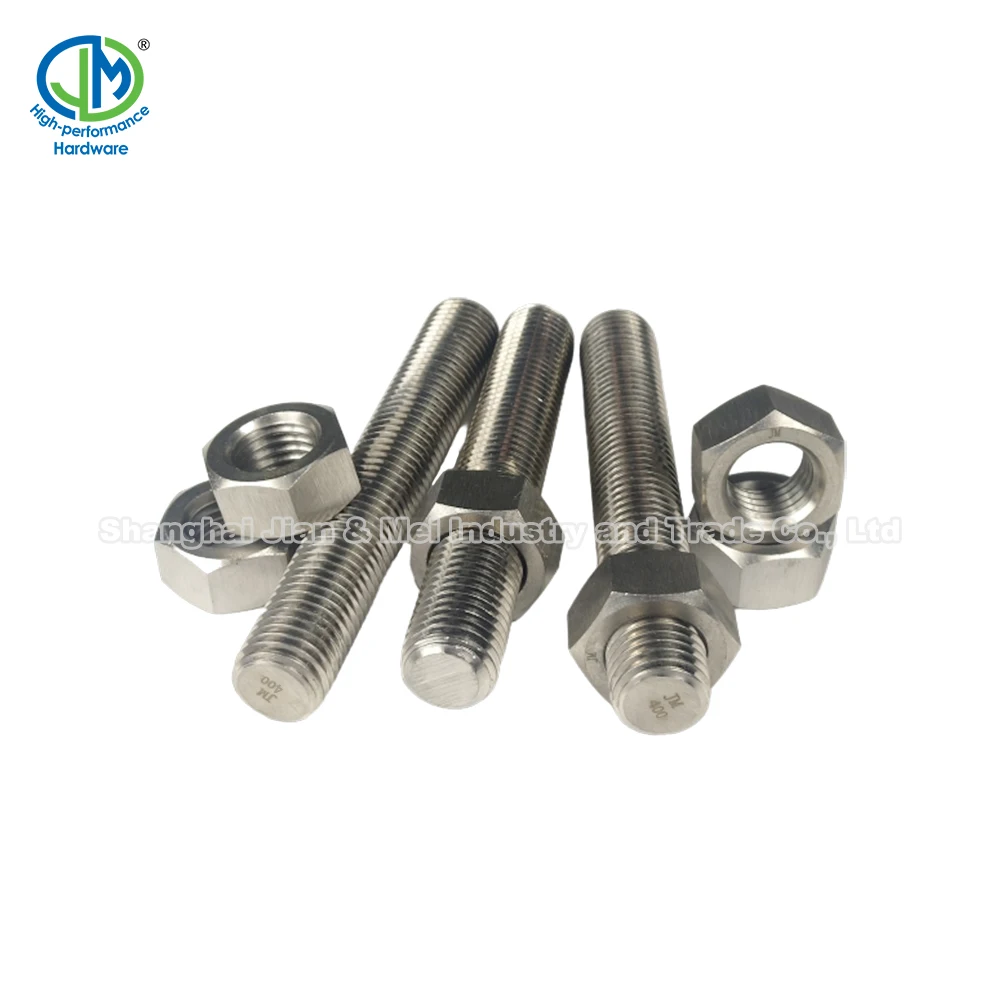 Special Alloy Monel K500 nickel-copper alloy fasteners bolts nuts washes screws