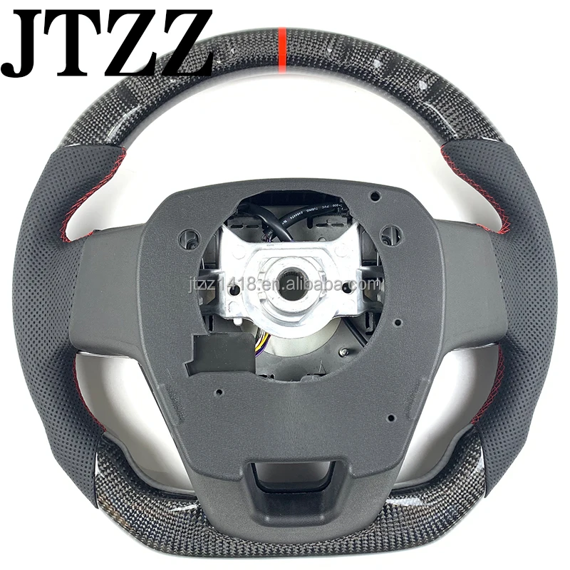 For Toyota LC300 500 Land Cruiser Prado Sequoia Fortuner 4Runner Highlander Camry Hailax steering wheel carbon fiber
