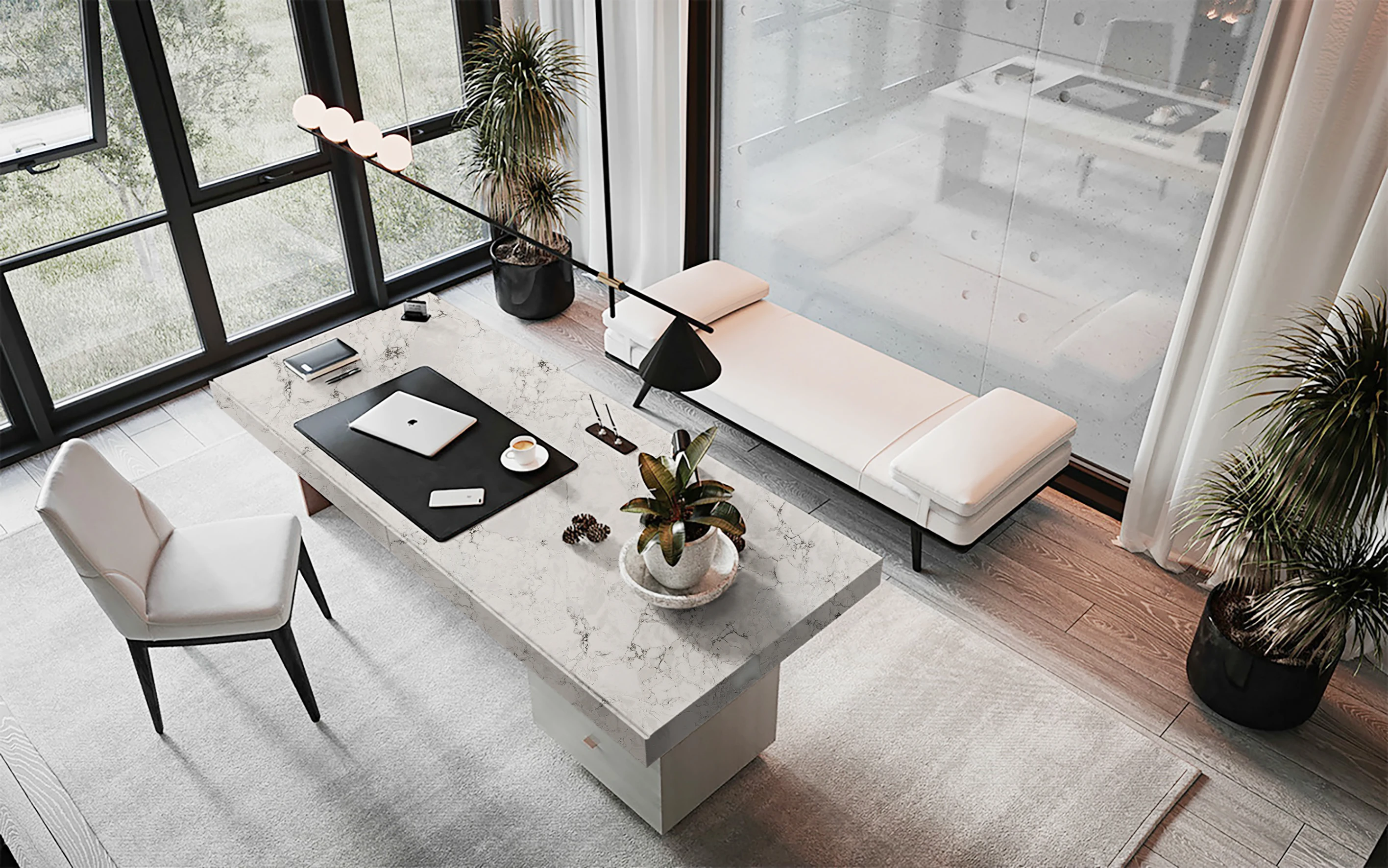 High performance car showroom bathroom artificial marble floor tiles