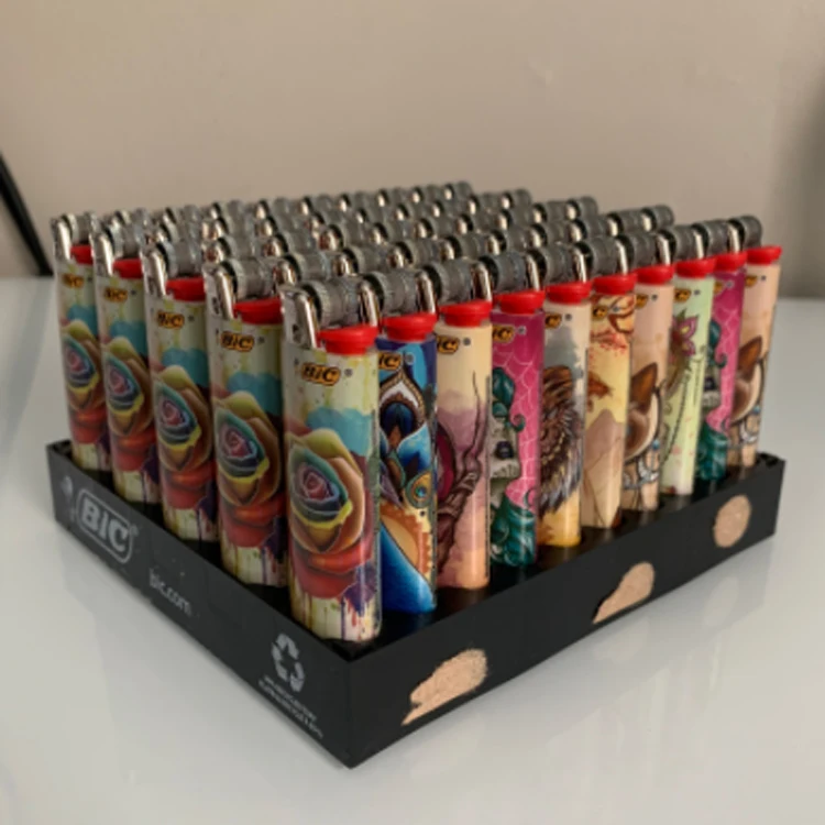 Bic Зажигалка классический полный размер ассорти цветов в упаковке 50 j5 j3 j6 все наличии