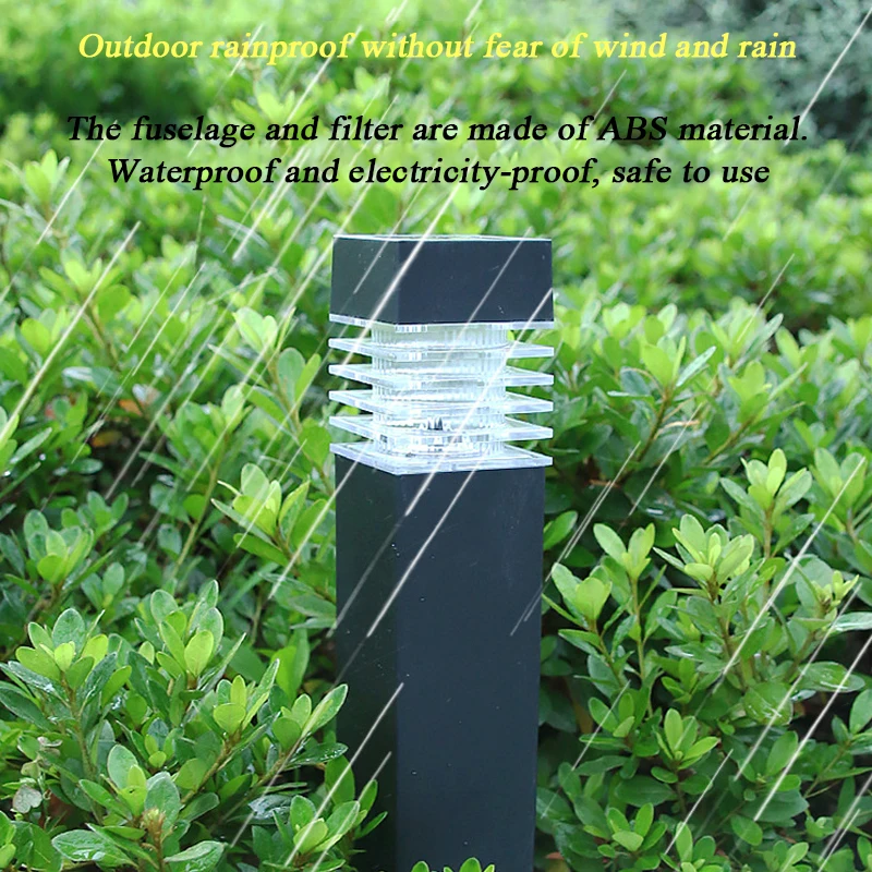 Solar Garden Garden Landscape Outdoor Light Lawn Night Light Home Yard Layout Waterproof Decorative Lawn Lamp