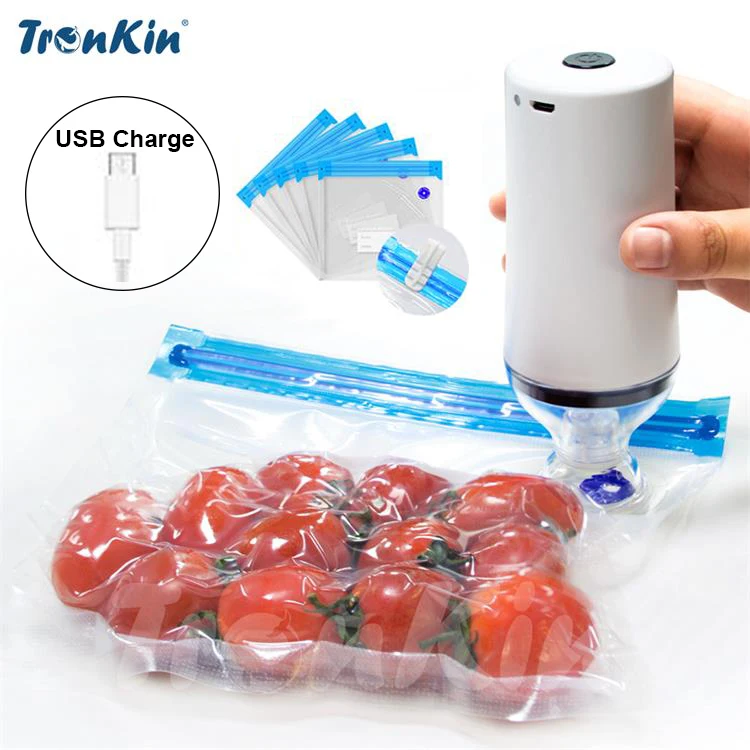 USB Portable Mini Vacuum Sealer Selladoras Al Vacio Electric Home Food Vacuum Sealer Machine Handheld Vacuum Bag Food Sealers