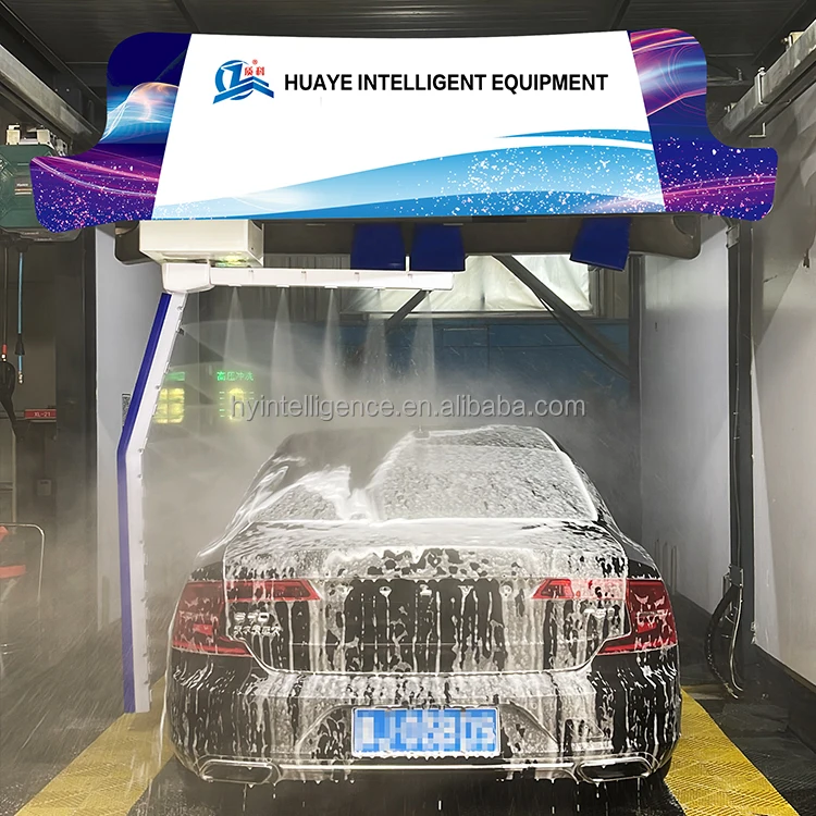 New design portable eco personal self touchless car wash machine with lava water fall
