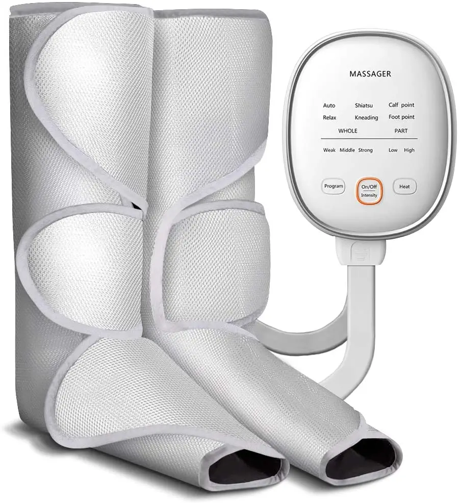 Air Compression Leg Massager for Circulation and Relaxation Relieve Leg or Arm Pain Muscle Fatigue and Muscle Soreness