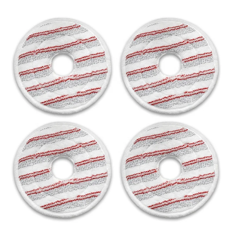 House Cleaning Products Round Microfiber Scrubber Mop Pad Replacement for Vileda Spin & Clean Mop