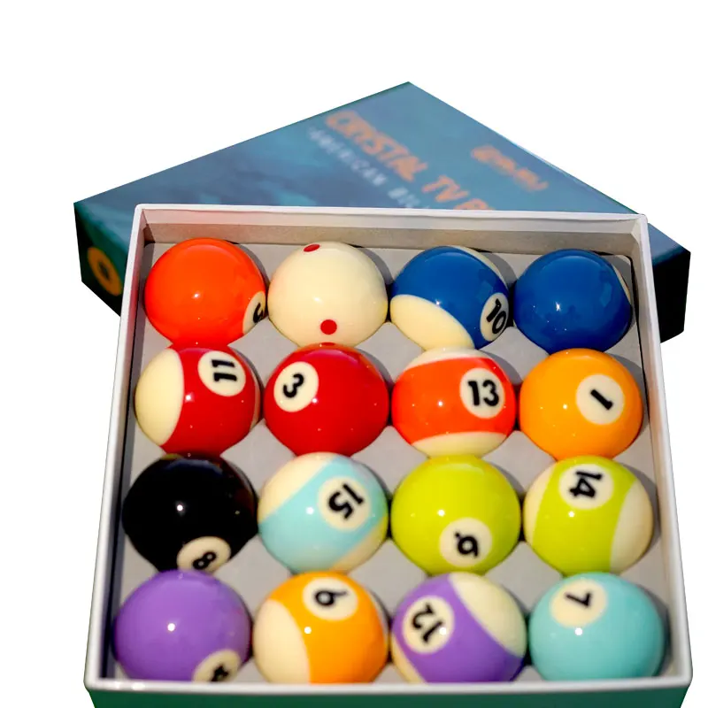Hongjie 5A High Quality Snooker Ball Set Resin Pool Ball and Cue Ball for Sports Billiards and Billiards