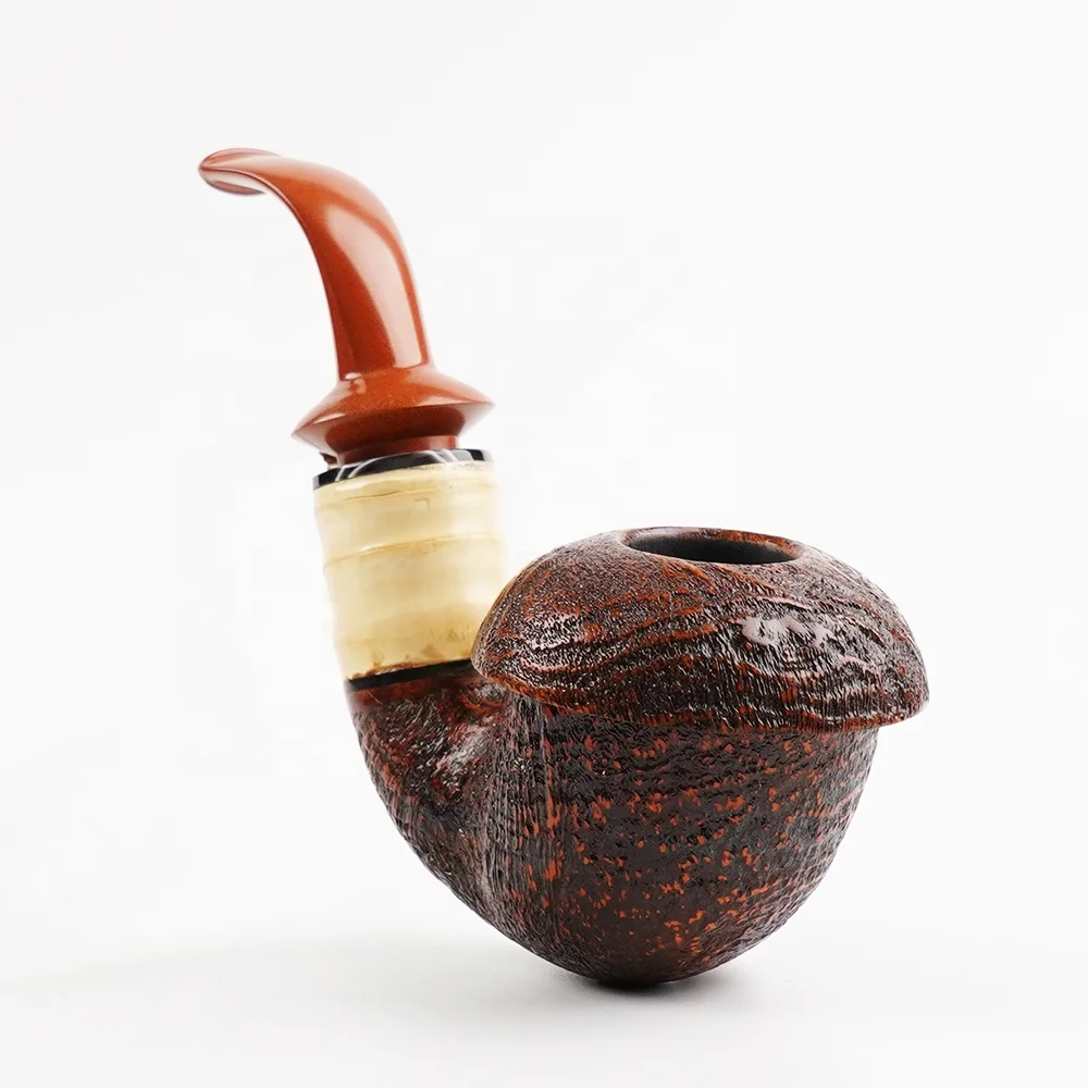 Drop-shipping Accepted Chinese Tobacco Pipe Factory Briarwood Smoking Pipe Wholesale