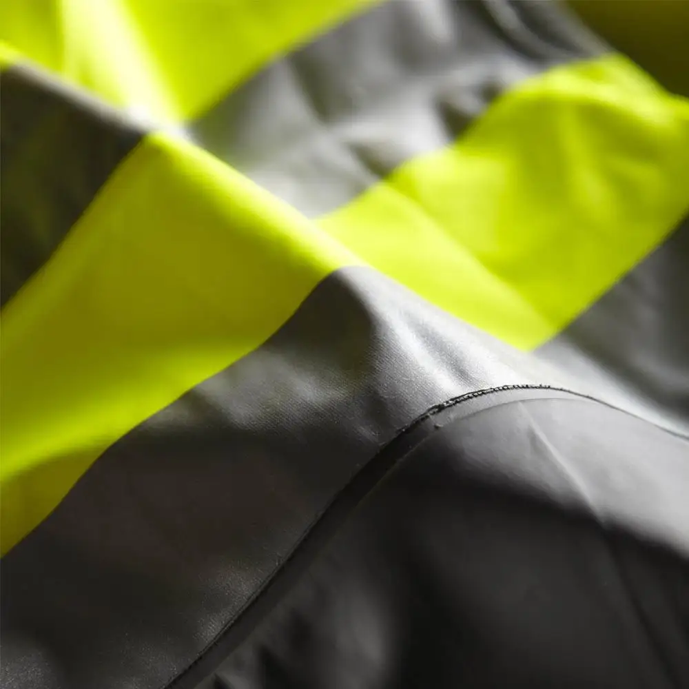 
Fishery heavy duty work pants pvc pu quality waterproof pants high visibility tapes wide leg pants for work 