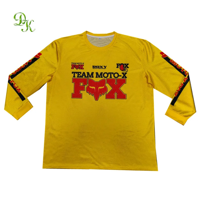 100% polyestercustom design sublimation motorcycle  jersey