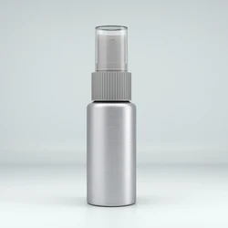 Mini mist spray 20ml 50ml pump cosmetic perfume liquid  fine mist spray stainless steel nasal metal aluminum bottle