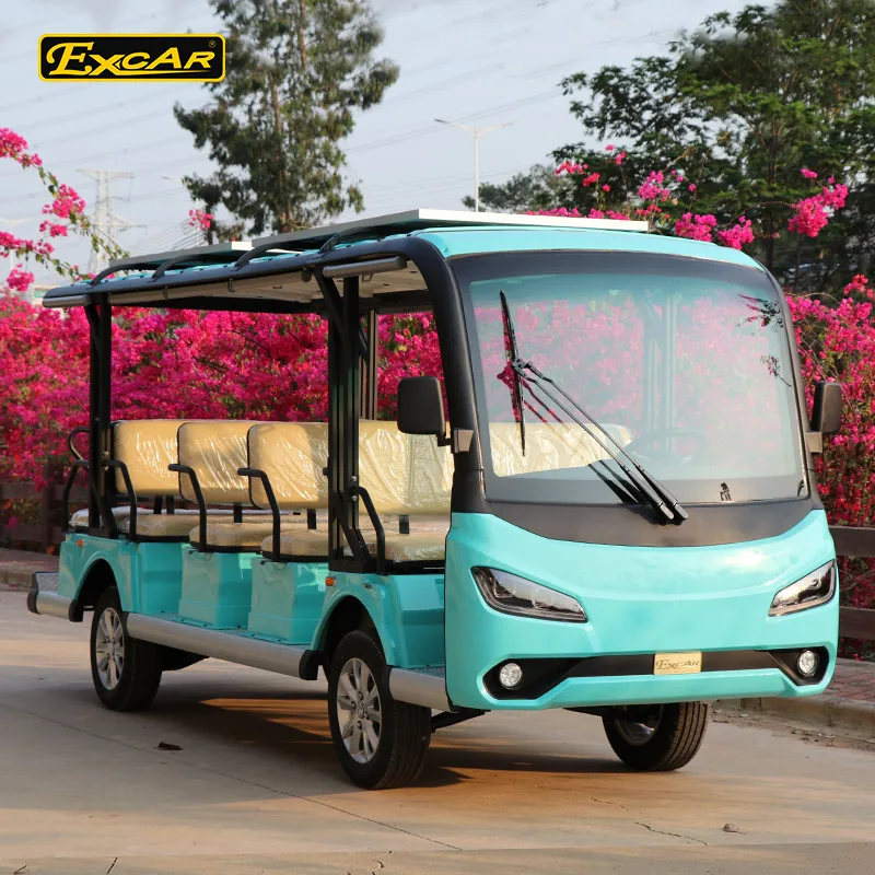 2021 new design 14 seater prices electric bus
