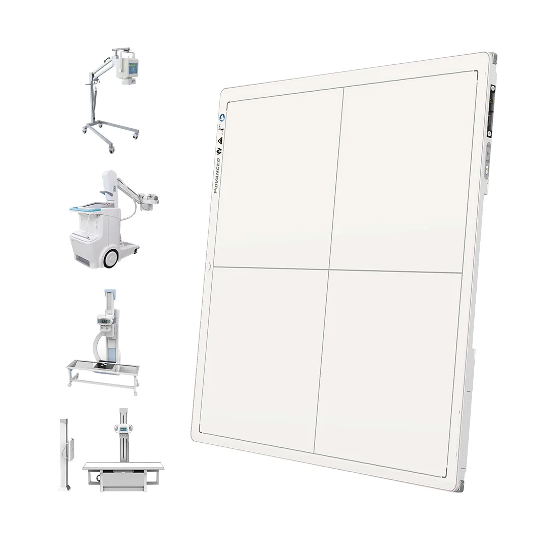 High Quality Portable Type Low Noise Aluminum Alloy X Ray Flat Panel Detector X-Ray Machine