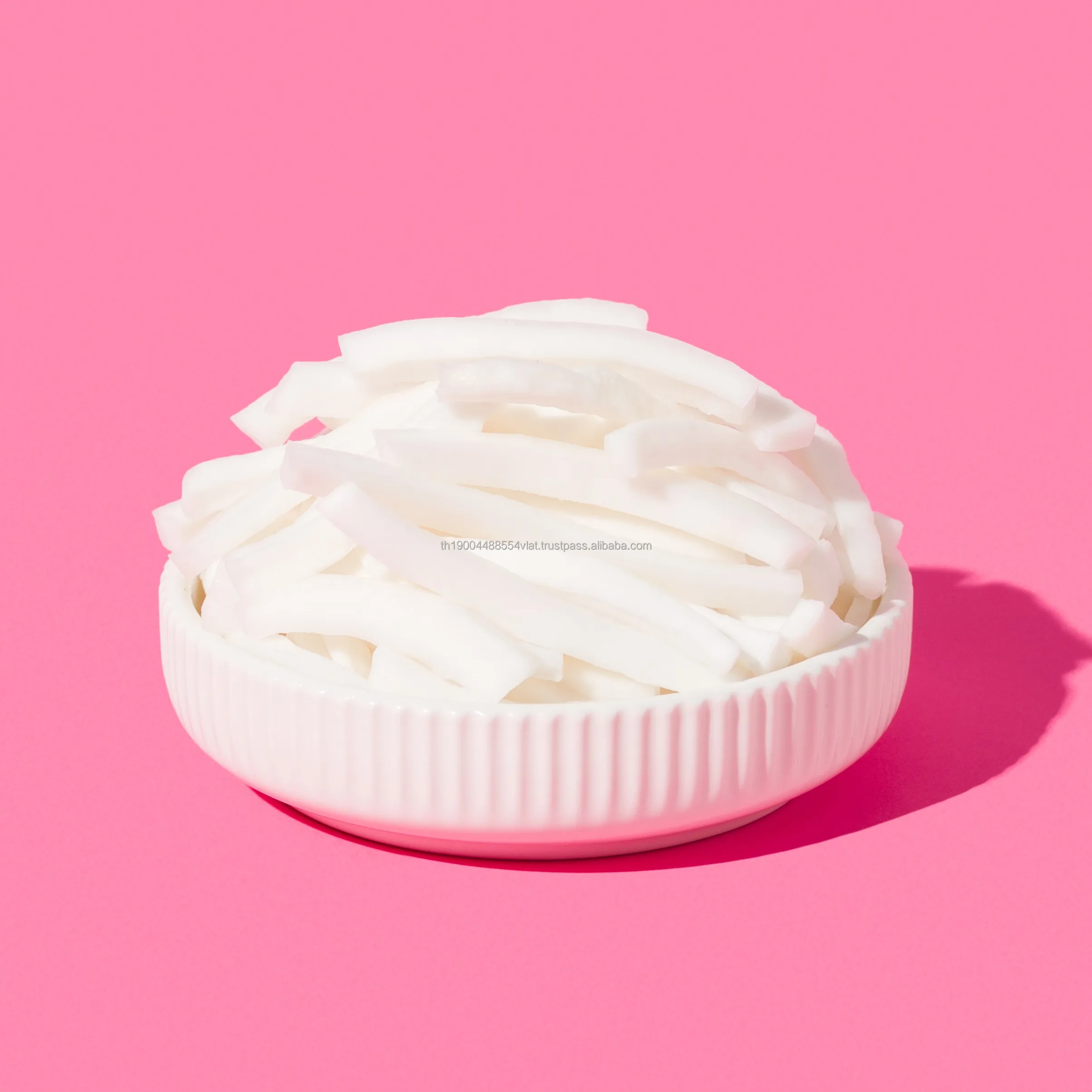 Frozen Chilled Fresh Young Coconut Meat Strip Cut Natural Sweet Good Taste Food Ingredients Dessert Cooking Bakery