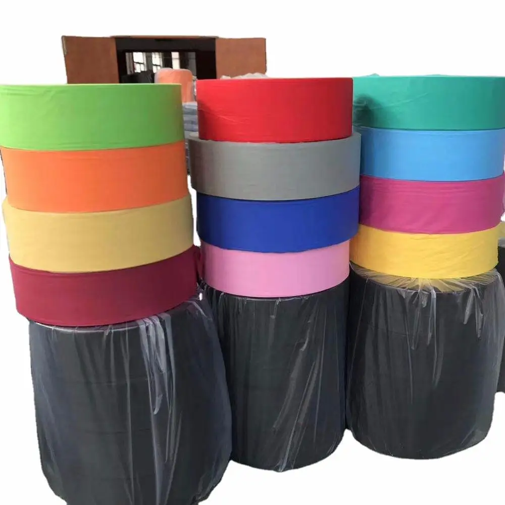 Розовый оранжевый спанбонд ткань PP PE спанбонд нетканый для платьев