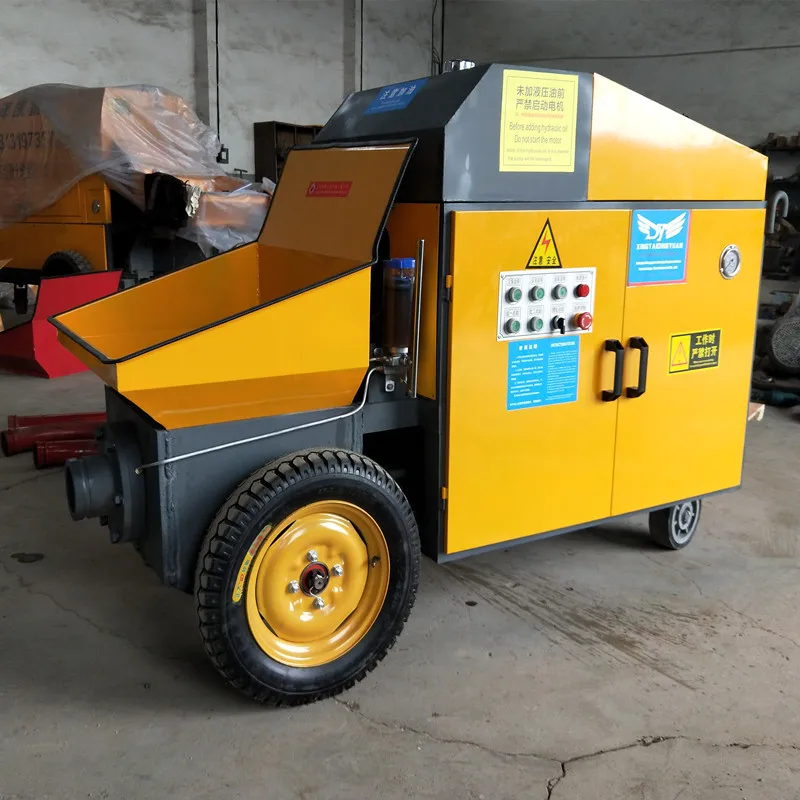 hydraulic pump small portable concrete pump