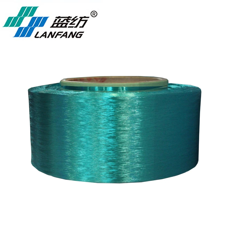 Polyester Dope Dyed Textured yarn FDY  100%Dope Dyed Fdy 100% Polyester High Tenacity