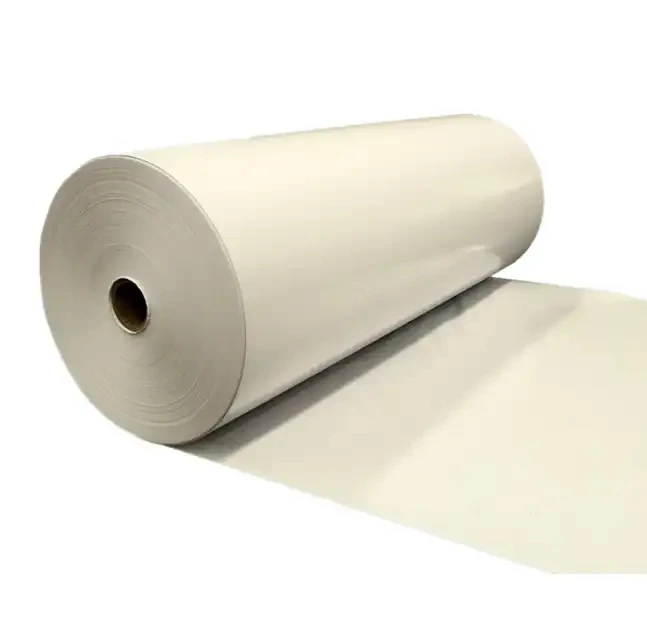 Tianheng Price 0.07mm Thickness Matte White PVC Vinyl Rigid or Semi Rigid Plastic Film for Spc Flooring Upper Decorative Layer