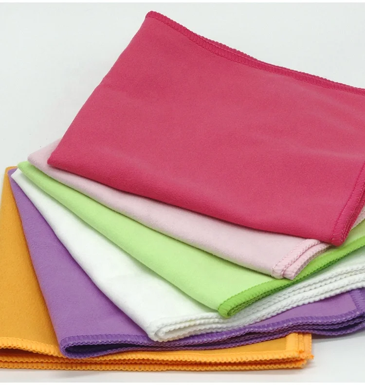 soft ultra absorbent microfiber suede cleaning cloth suede towels for car polishing waxing lens cleaning cloth microfibre