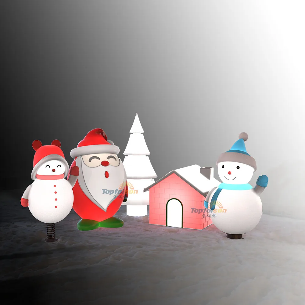 Electrical Christmas Ornaments LED Luminaries Xmas Reindeer Santa Large Motif Light Decoration